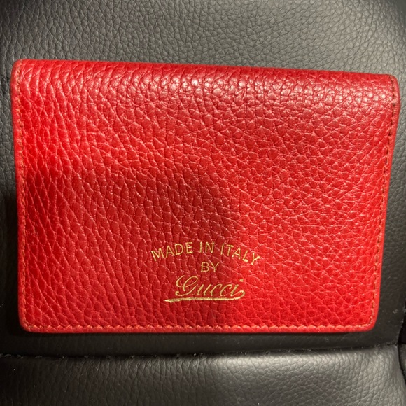 Gucci Leather Card Holder w/ ID placement - Picture 8 of 10